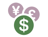Multi-currency Logo